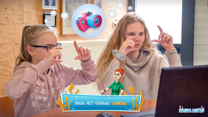 Learn sign language with a game